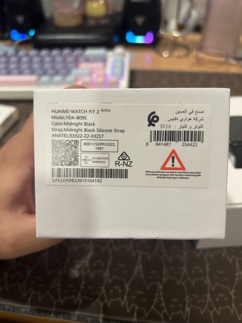 HUAWEI WATCH FIT 2 Smartwatch (Category: Wearables & Smart Watches) located in Mandaluyong City. Submitted by heyaaamatcha (Listing ID 1319793931, Image 3). Description: Lady owned. Smartwatch is in good shape. No visible scratches. .