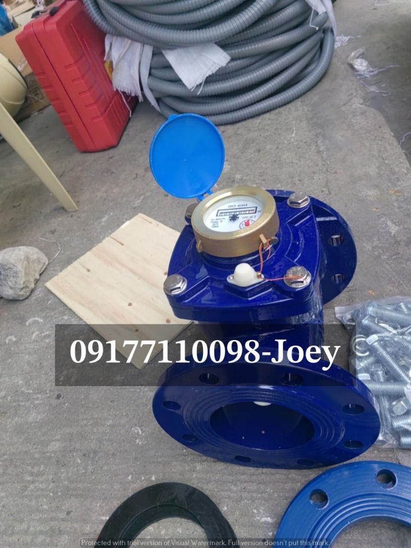 Hyjet Water Meter (Category: Construction Tools & Equipment) located in Manila. Submitted by joeyroque09 (Listing ID 1319794493, Image 2). Description: Water Meter Flange type .