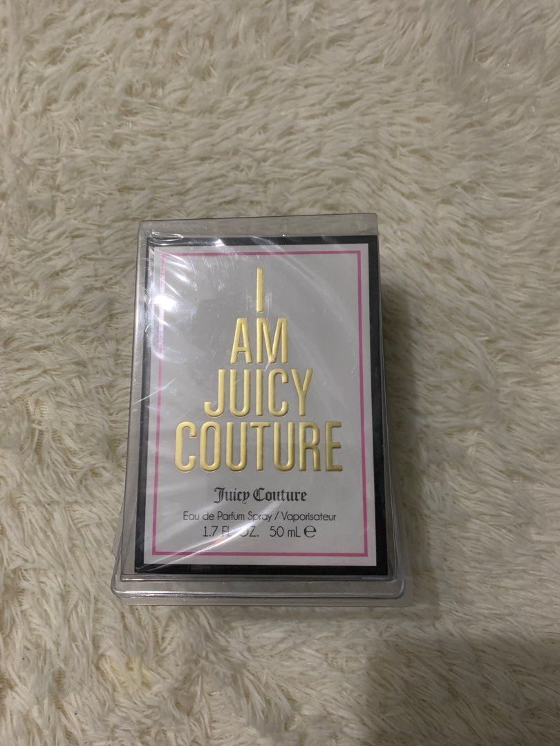 I Am Juicy Couture Perfume 50ml (Category: Fragrance & Deodorants) located in Manila. Submitted by julicena (Listing ID 1319744108, Image 3). Description: Very tightly sealed brand new perfume from official store.