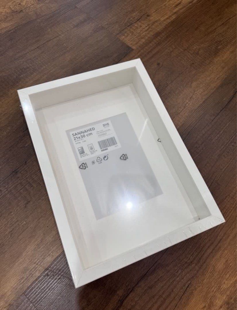 IKEA Ribba & Sannahed White Frame, Furniture & Home Living, Home Decor ...
