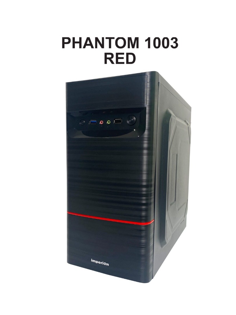 Imperion PHANTOM 1003 MATX Casing Chassis PC Case with 500W ATX ...