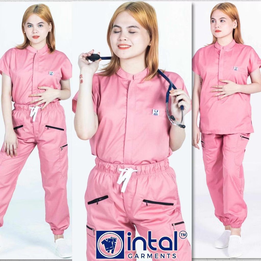 Intal Chinese Collar Scrub suit (Category: Sets or Coordinates) located in Makati City. Submitted by inexpensively (Listing ID 1319875137, Image 1). Description: I have Navy bLue and Pink as you can see in photos Available as long as posted Navy Blue -⛔SOLD Pink ✔️ Size: Small 1300 each Location: Makati, available for pickup via grab or lalamove please tell me kelan kukunin Kase lagi Ako umalis ng house.