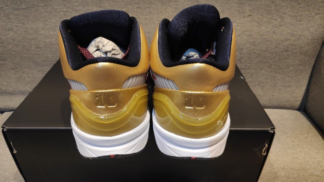 Kobe Protro 4 Olympic Gold Medal Size 7 US Men (Category: Sneakers) located in Manila. Submitted by marky-mark (Listing ID 1319880418, Image 3). Description: Kobe Protro 4 Olympic Gold Medal 2024 Size 7 US Men.