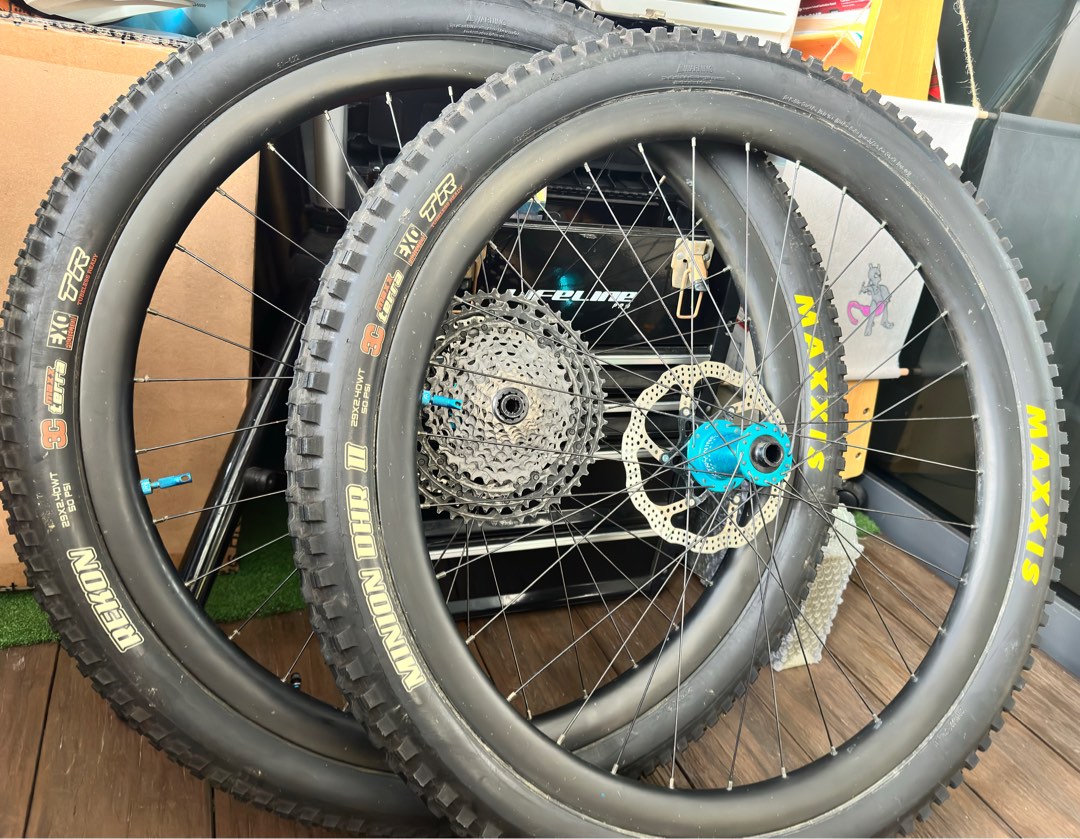 Light Bicycle Carbon Wheels w i9 hubs Sports Equipment Bicycles Parts Parts Accessories on Carousell