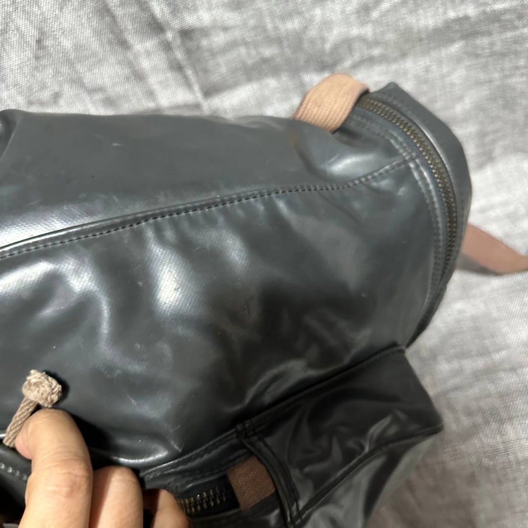 Luggage Label Backpack (Category: Luxury Bags & Wallets) located in Manila. Submitted by greyinfash06839 (Listing ID 1319864876, Image 3). Description: 🤍Price: 3,999 pesos only 🤍Item: Luggage Label Backpack 🤍Brand: Luggage Label 🤍Matirial: PVC leather 🤍Quality: Original 🤍color: Black 🤍Size: Medium 🤍Dimension. H: 15 L: 13 W: 5 🤍Sex: For men 🤍Issue: Minimal sign use 🤍Condition Rate: 9/10 🤍Other info:.