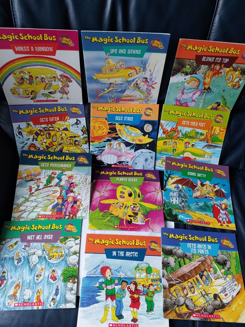 Magic School Bus 25th Anniversary Edition, 興趣及遊戲, 書本 & 文具, 小朋友書 - Carousell