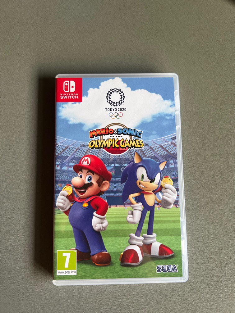 The Hedgehog Mario Sonic Olympics Nintendo Switch Mario Sonic At - Main Image