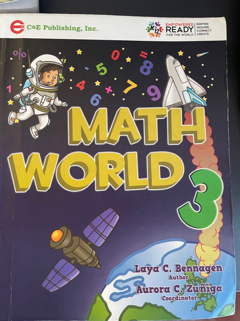 Math World 3 (Category: Children's Books) located in Manila. Submitted by sheldon_sun (Listing ID 1319754184, Image 1). Description: Some pages have answers in pencil..
