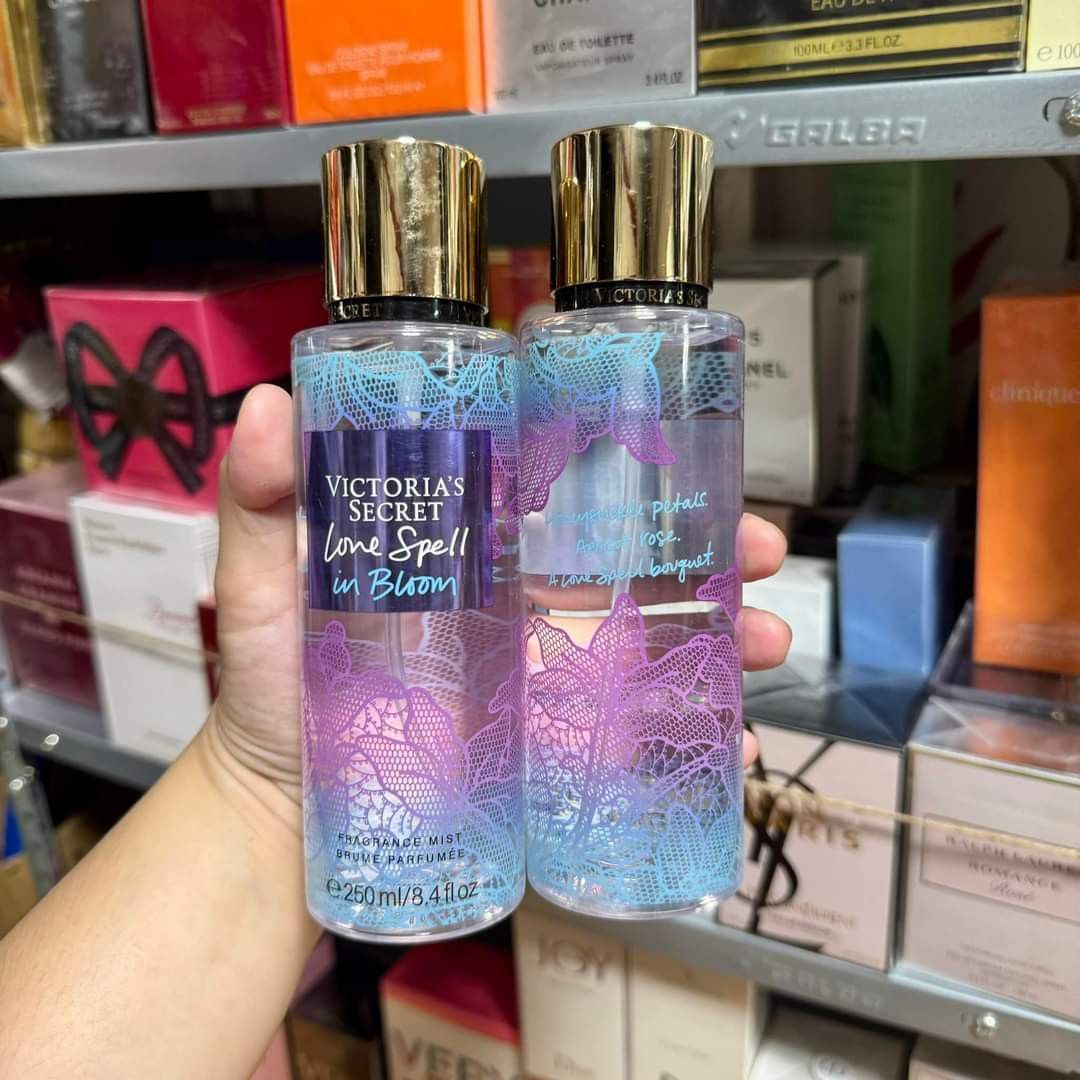 MERDEKA SALE VICTORIA S SECRET BODY MIST LOVE SPELL IN BLOOM Furniture Home Living Home Fragrance on Carousell
