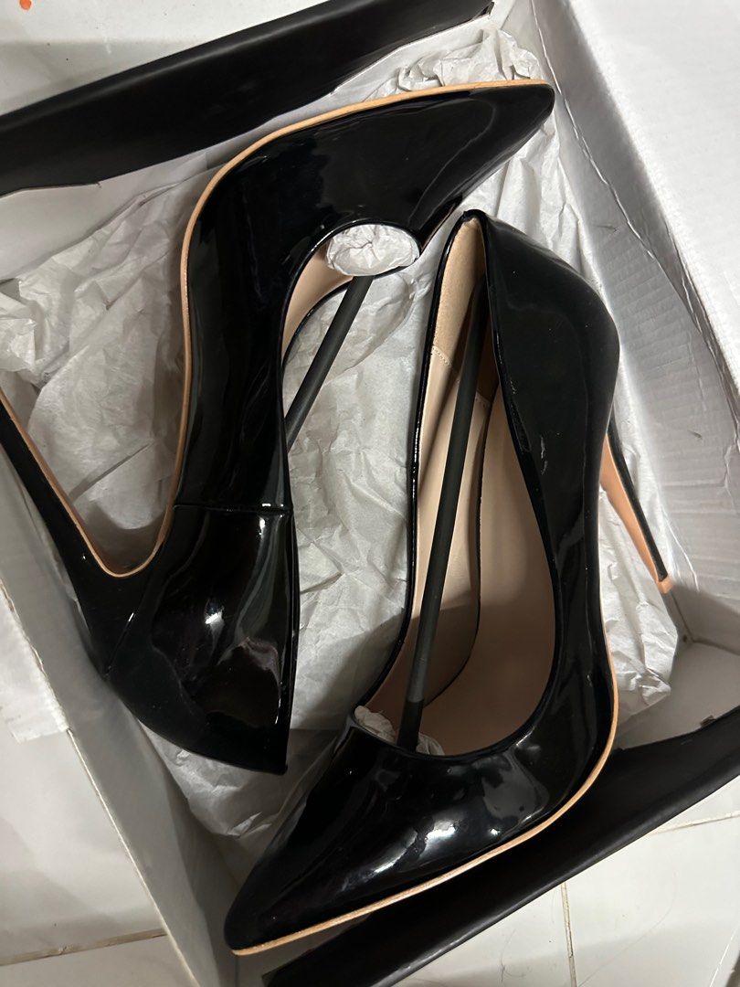 missguided high heels black Women s Fashion Footwear Heels on Carousell