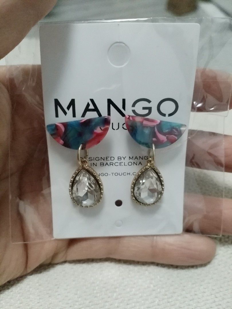 Mango earrings sale discount