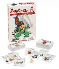 Munchkin fu card/board games (Category: Board Games & Puzzles) located in Quezon City. Submitted by whizdepot (Listing ID 1319758088, Image 3). Description: Part of the Munchkin series. Munchkin is a satirical card game based on the clichés and oddities of Dungeons and Dragons and other role-playing games. Each player starts at level 1 and the winner is the first player to reach level 10. Players can acquire familiar D&D style character classes d