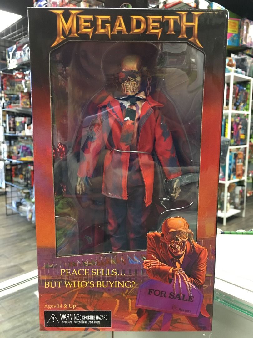 メガデス フィギュア NECA Vic Rattlehead 【公式通販】