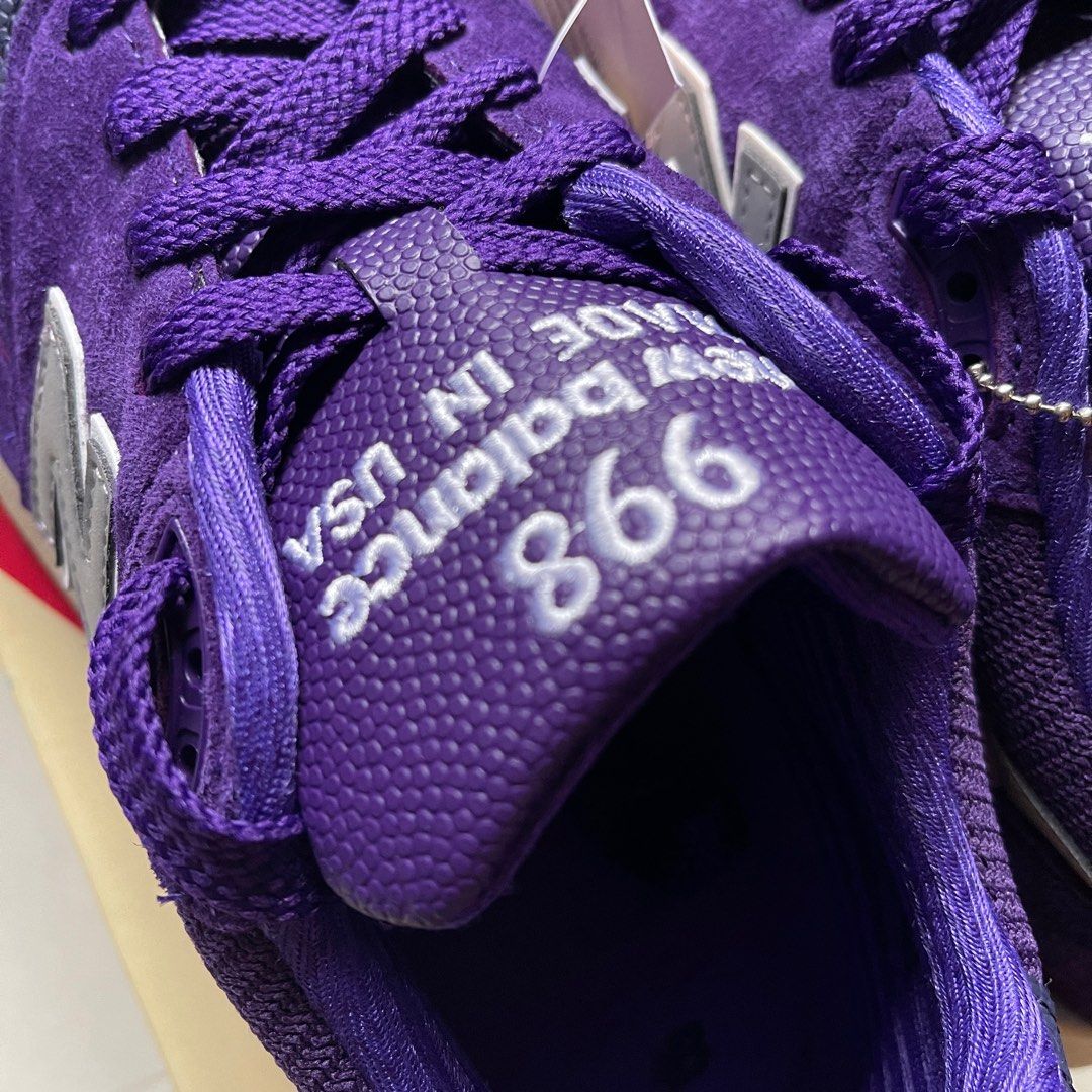 New balance 998 womens purple sales