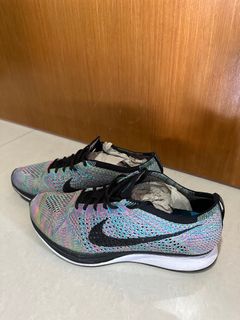 100 affordable nike flyknit racer multicolor For Sale Sneakers Carousell Singapore