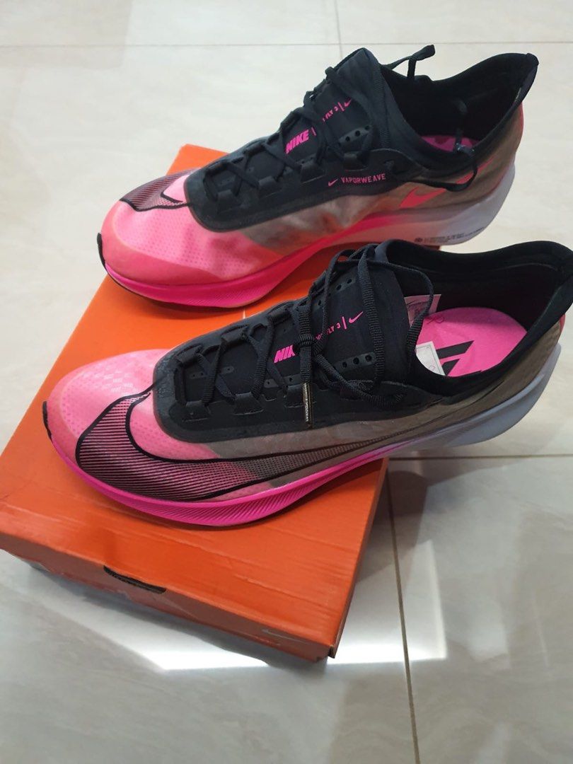 Nike Zoom Fly 3 Pink Blast Men s Fashion Footwear Sneakers on Carousell