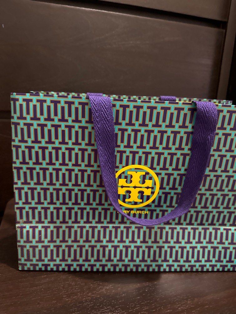 Paper bag tory burch original deals