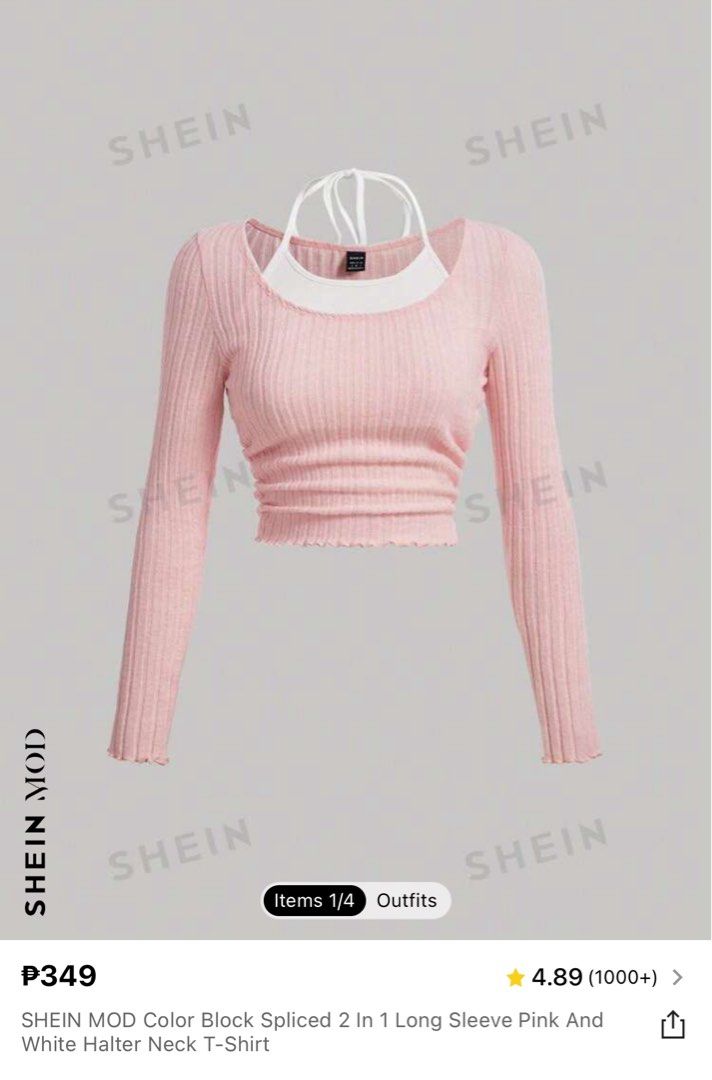 Pink Longsleeves Blouse (Category: Longsleeves) located in Quezon City. Submitted by StylePoise (Listing ID 1319842885, Image 1). Description: Style Poise ✨ 2nd hand items | Pre-loved items 📦 Delivery Mode of Payment: GCASH Mode of Delivery: GRAB/LALAMOVE/GOGO XPRESS delivery fee shouldered by buyer RFS: Color did not suit me.