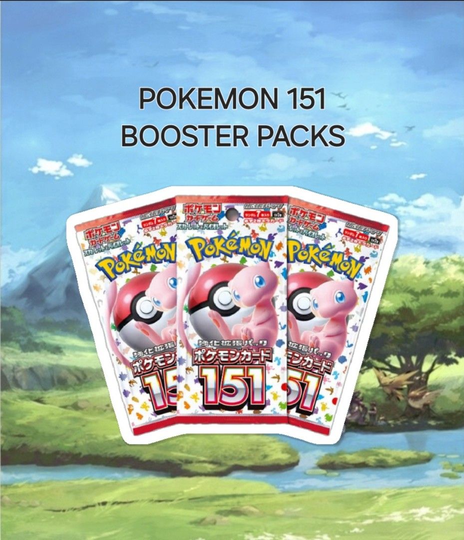 jp 151 booster box Pokemon 151 Japanese Booster Box