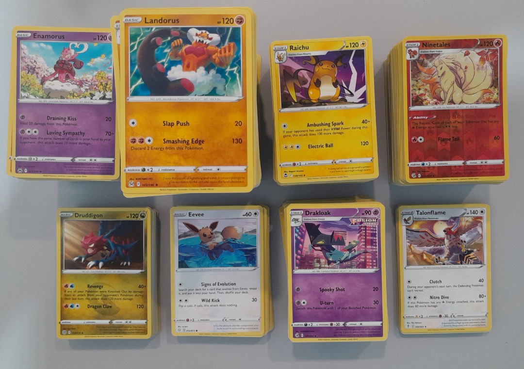 bulk pokemon cards for sale Center 110 Collectible Pokemon Party Favors : Toys & Games Pokemon 1000 Card Lot With 50 Holos/Reverse Holos! buy used pokemon cards for