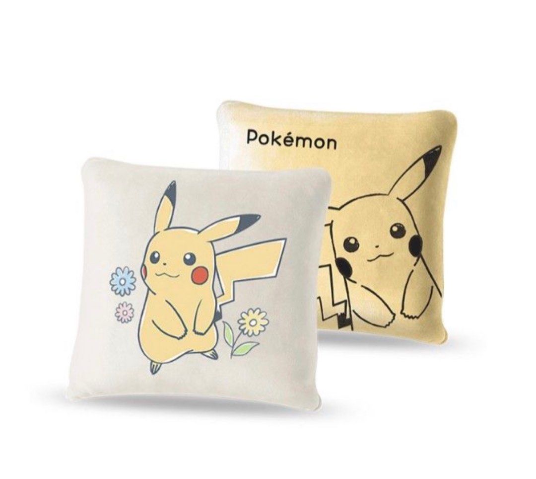 Pokemon cushion blanket Furniture Home Living Home Decor Cushions Throws on Carousell