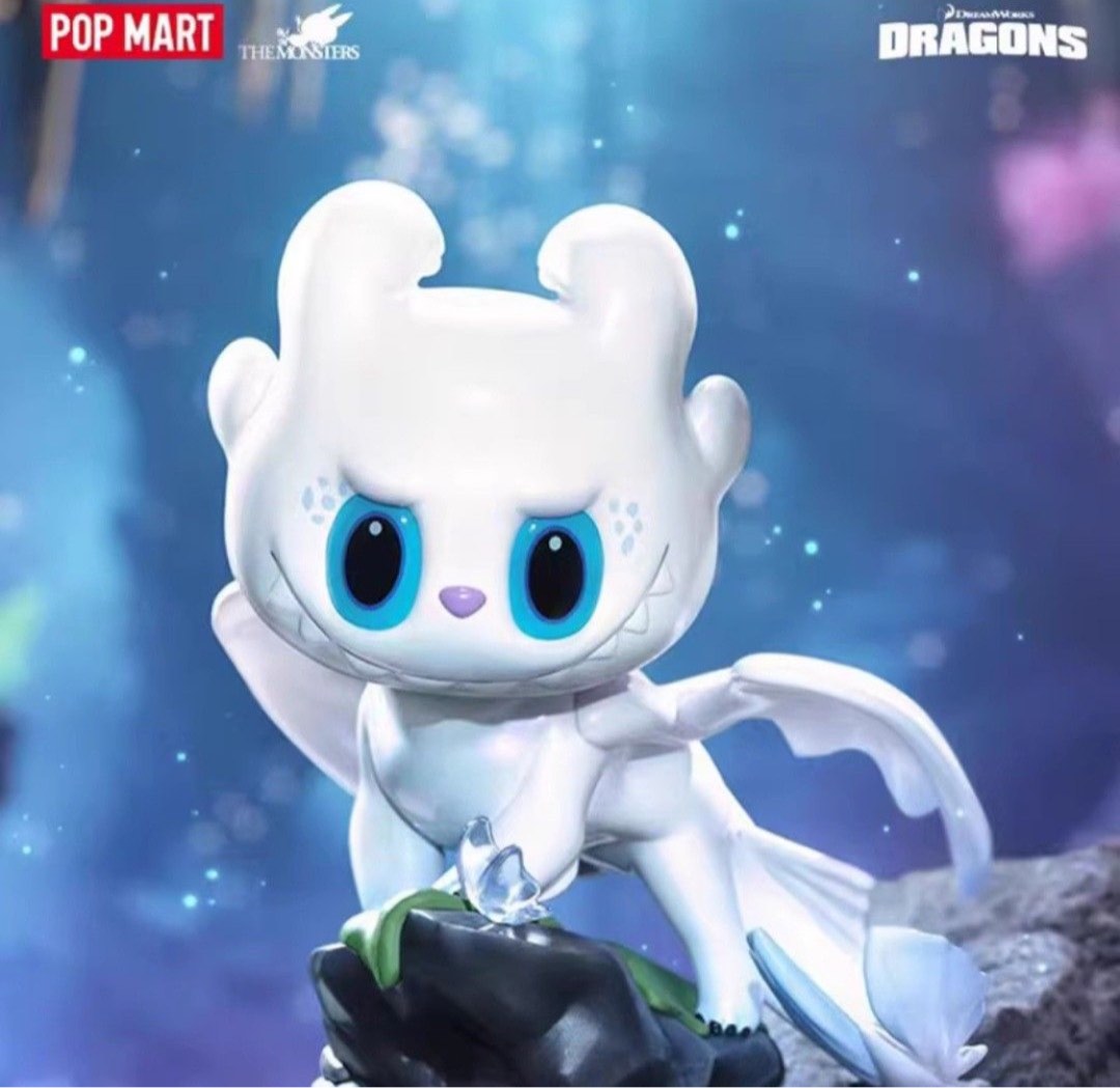 POPMART THE MONSTER LABUBU HOW TO TRAIN YOUR DRAGON WHITE SECRET Popmart The Monster Labubu How 1723558177 7eb8fe7b