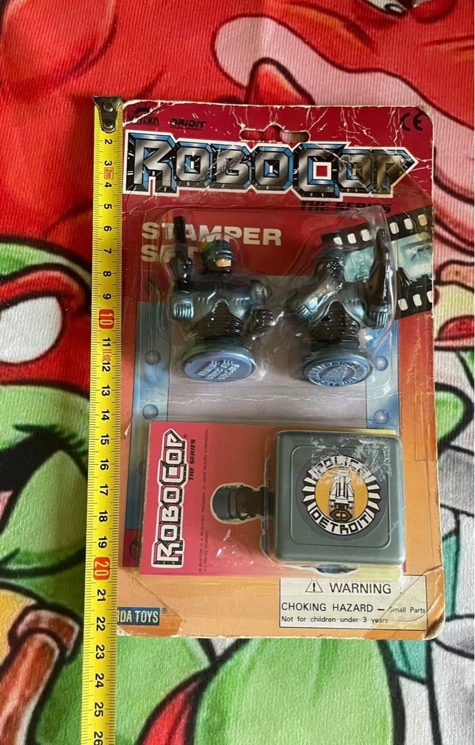 Robocop 鐵甲威龍墨菲印章套裝玩偶半身像公仔, 興趣及遊戲, 玩具& 遊戲