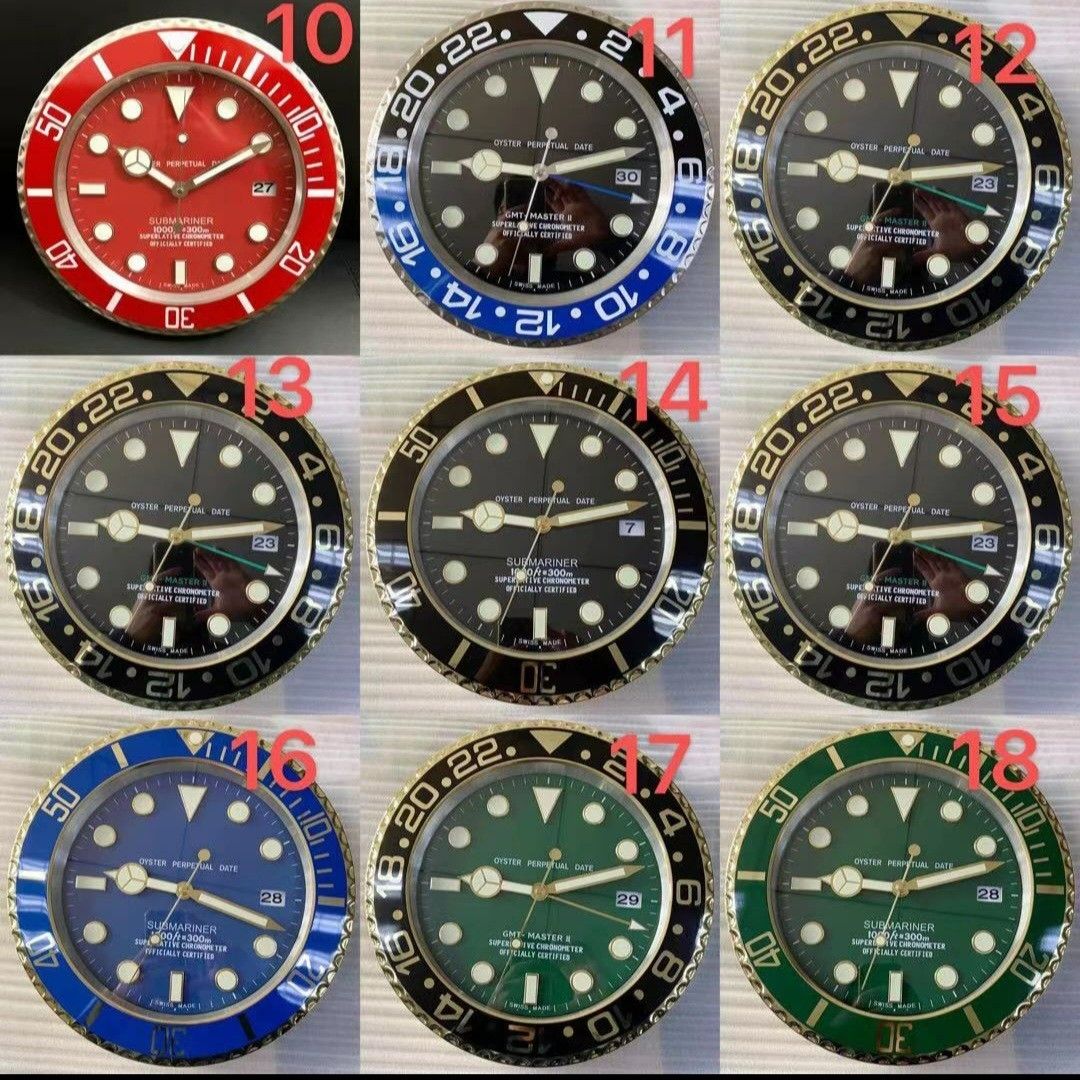 Rolex wall clock taobao hotsell