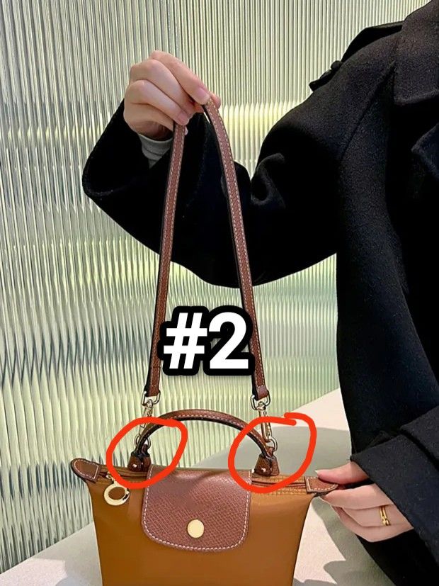 SALE AUTHENTIC ORIGINAL LONGCHAMP LE PLIAGE ORIGINAL POUCH WITH HANDLE AND SLING