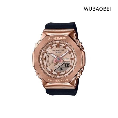 SECONDHAND 100 ORIGINAL Casio G Shock Women GM S2100PG 1A4 Black Resin Band Sports Watch