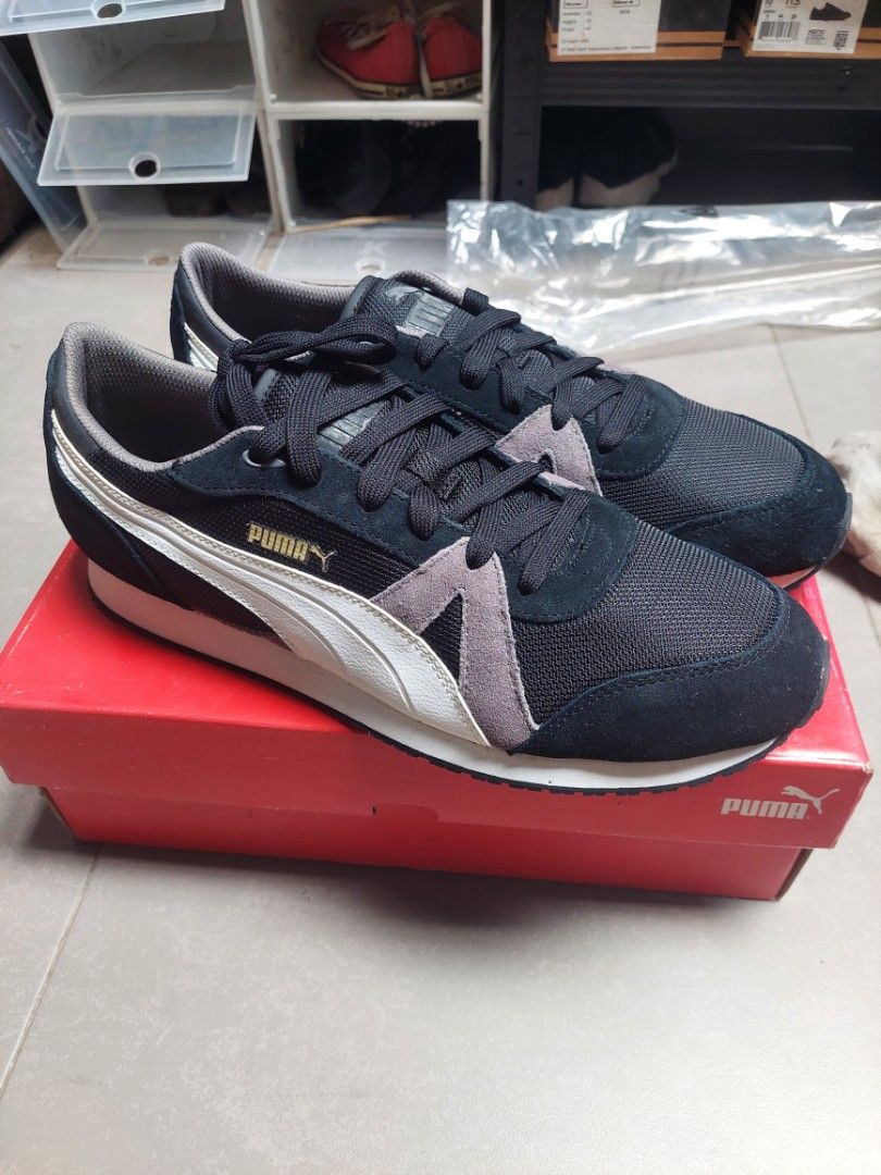 sepatu puma tf racer mesh size 44 5