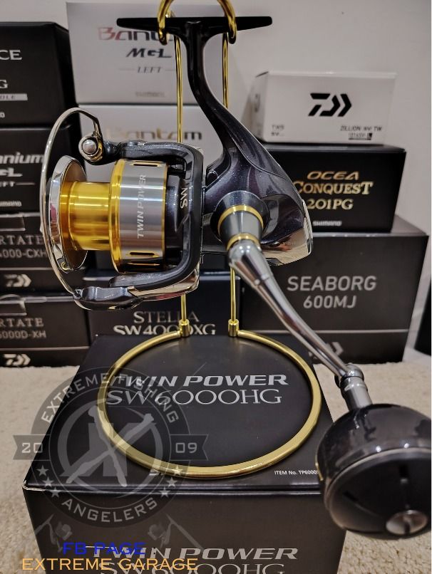 シマノ(SHIMANO) 02'ツインパワー 6000HG ｜アウトドア用品・釣り具