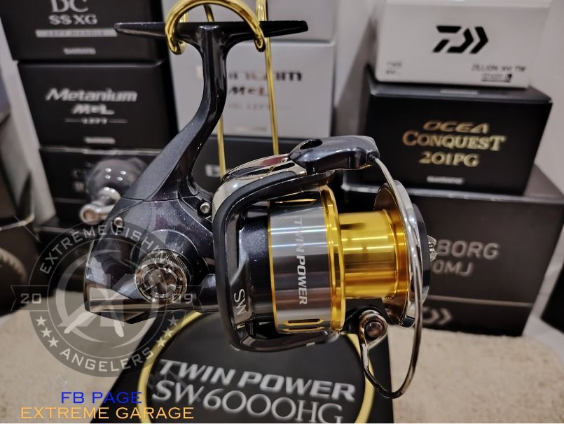 SHIMANO 漁る 09TWINPOWER SW6000HG