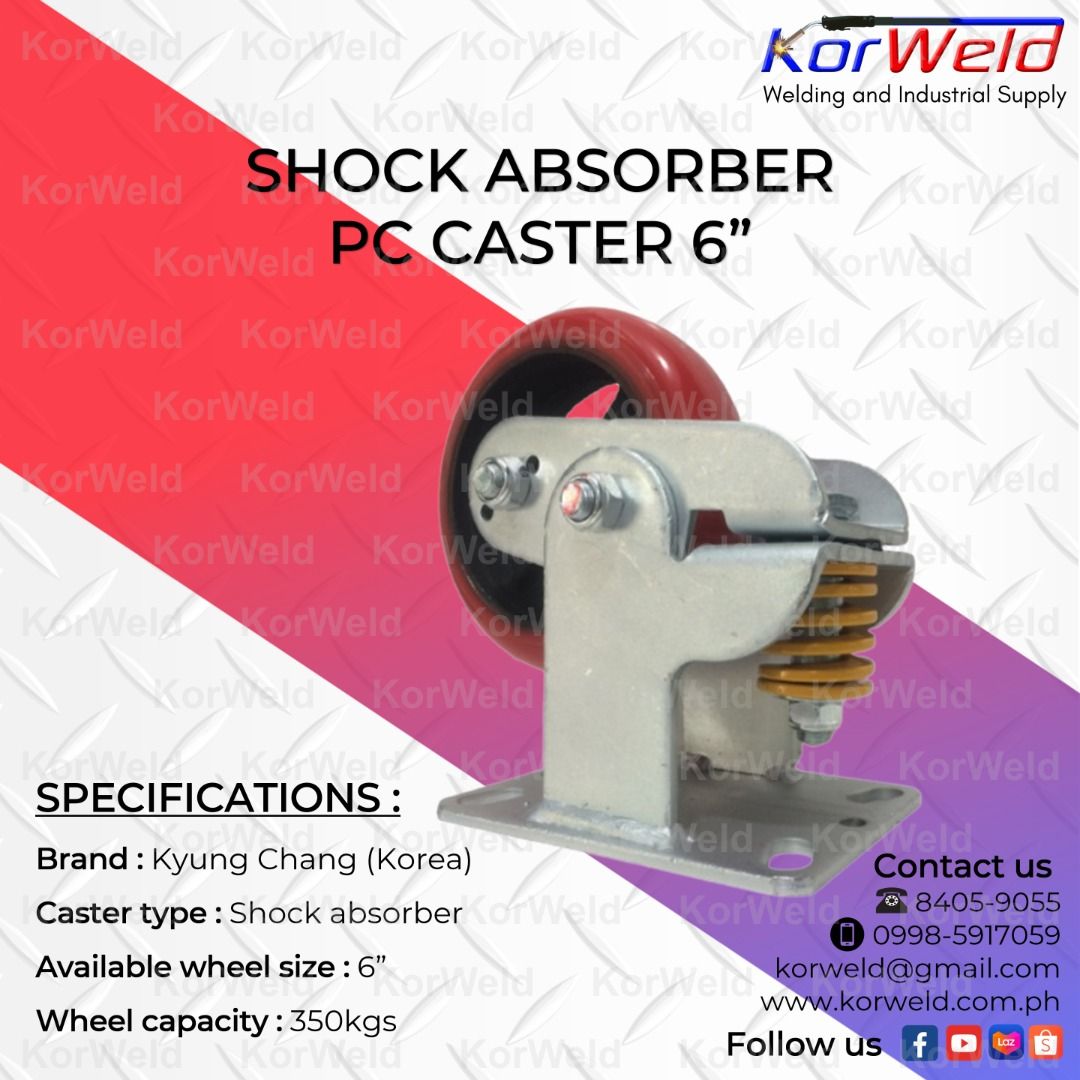 Kyungchang Shock Absorber PC Caster Wheel, Commercial & Industrial ...