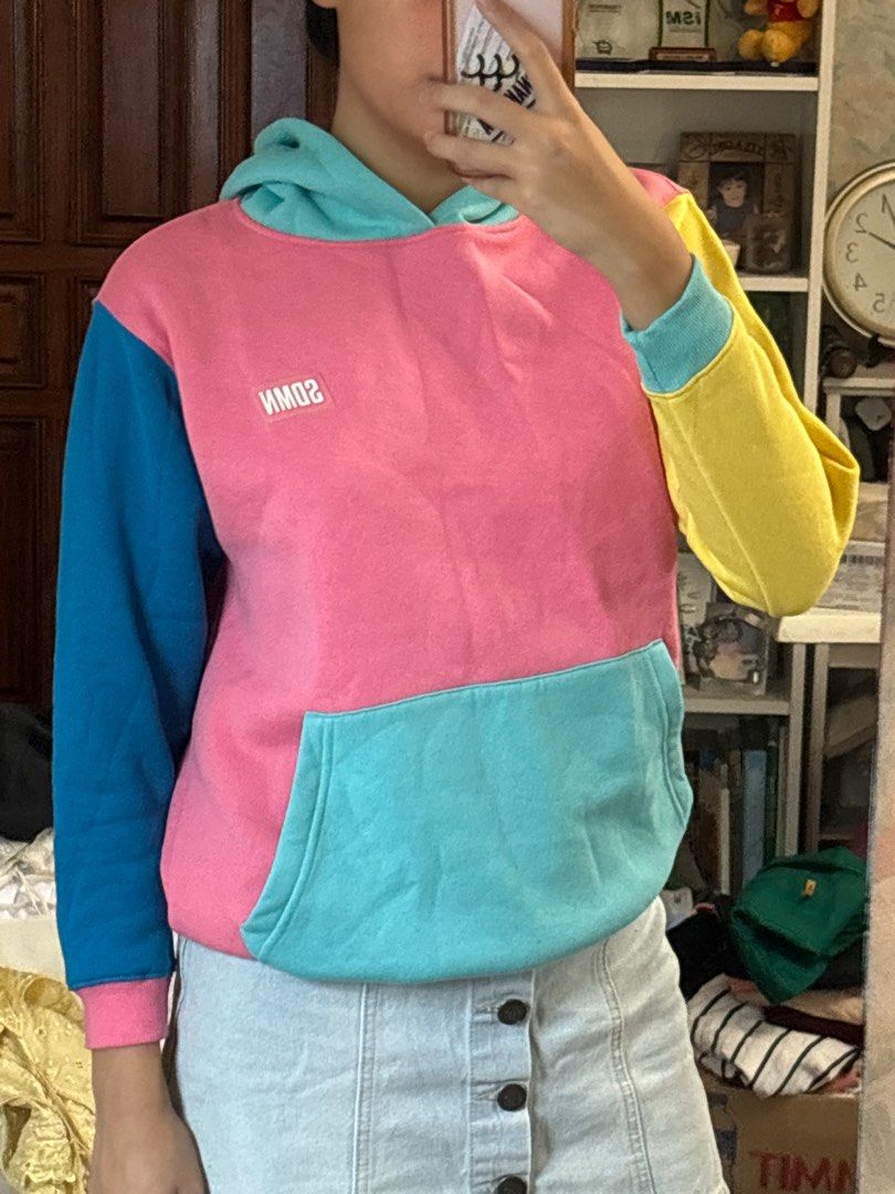 sidemen colorblock hoodie kids size Men s Fashion Tops Sets Hoodies on Carousell