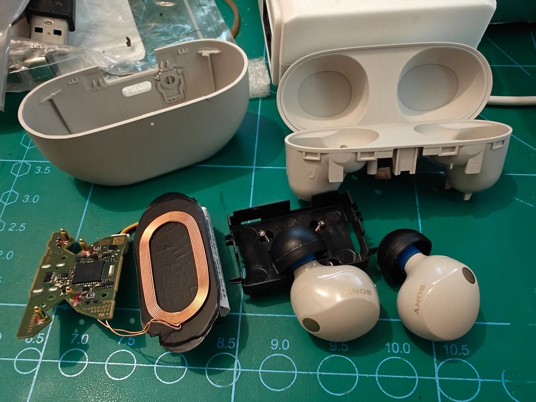 修理耳機Sony WF-1000 XM5 維修(全港首創XM5 原裝電，Z55FH換電，全港