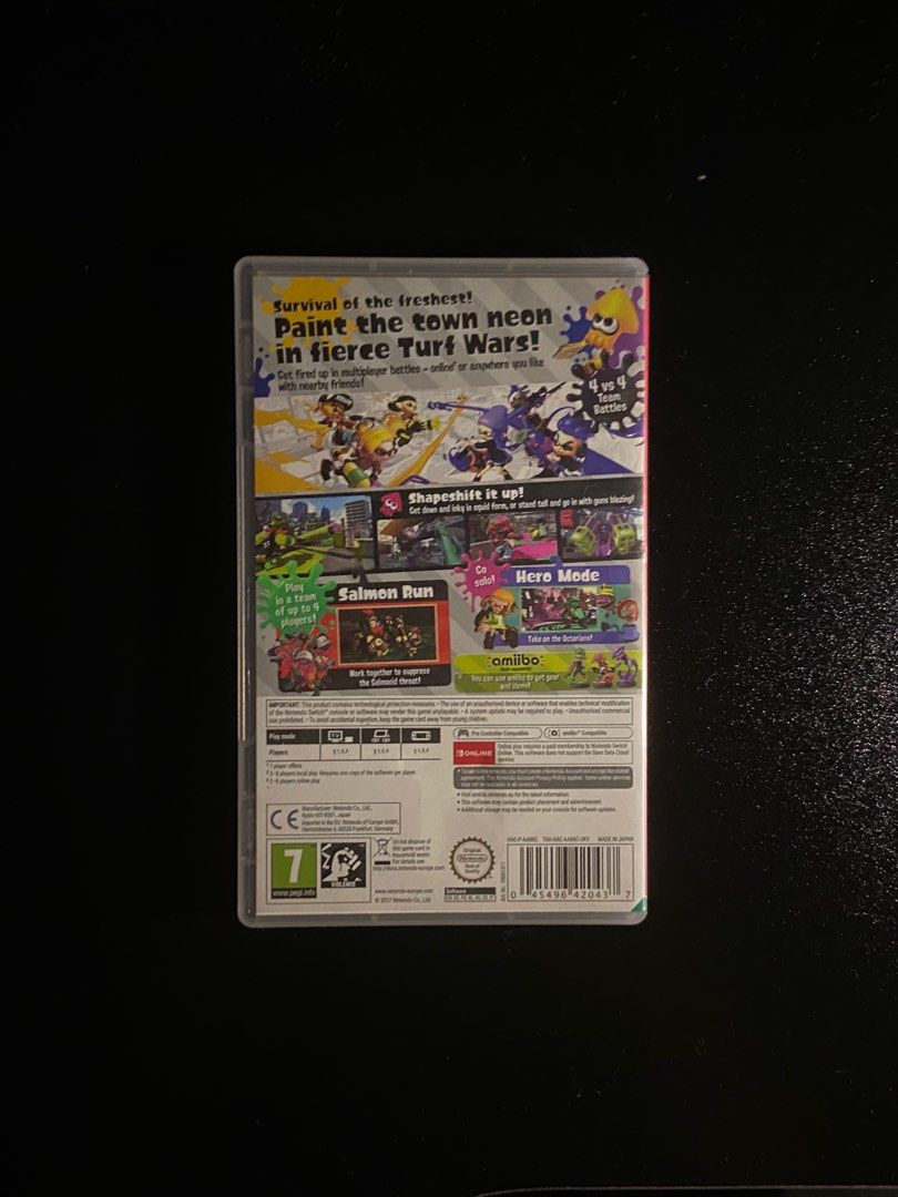 Splatoon 2 Switch (Category: Nintendo) located in Parit Buntar. Submitted by wi6ks (Listing ID 1319797679, Image 2). Description: .