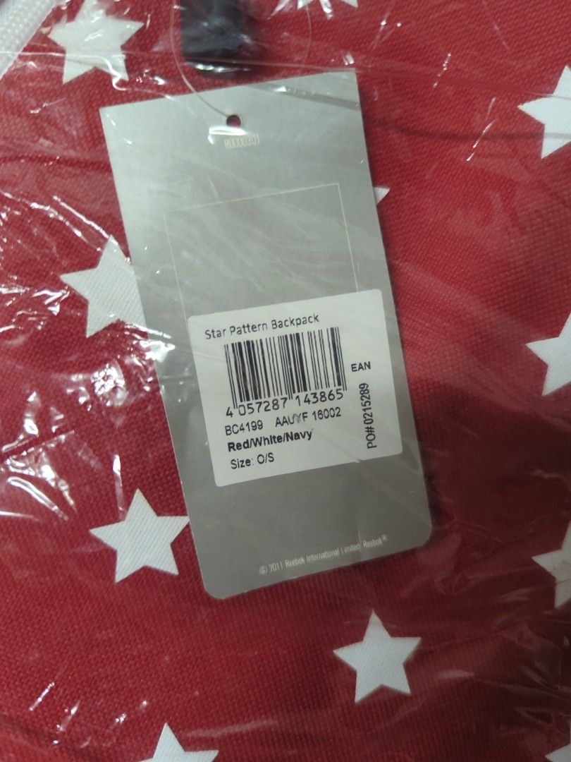 Star Pattern Backpack - Red （分類：背囊）位於 Hong Kong。 由 happyobbi 提交（商品編號 1319840848，圖片 2）。簡介： 。