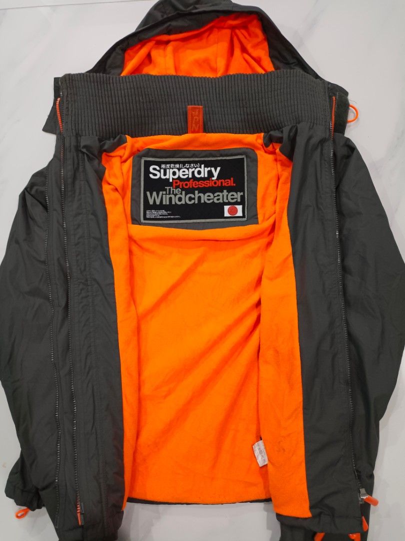 Superdry Windcheater japan, Fesyen Pria, Pakaian Baju Luaran di