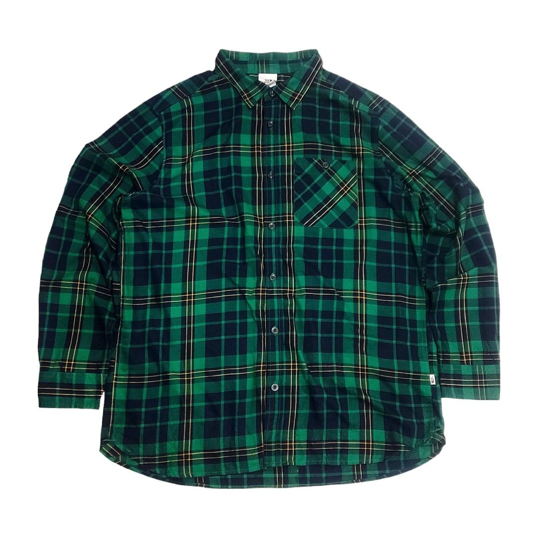 The North Face Hayden Pass 2.0 Plaid Flannel Long Sleeve Shirt Men s Fashion Tops Sets Tshirts Polo Shirts on Carousell