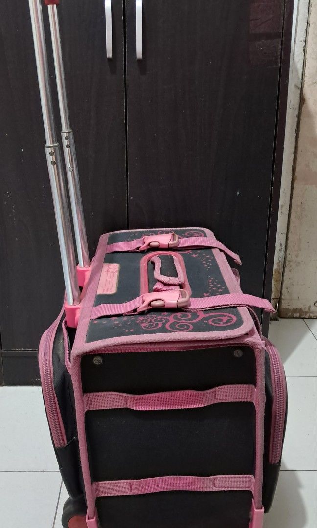 Trolley School Bag (Category: Strollers) located in Las Pinas. Submitted by she_sells.ph (Listing ID 1319854088, Image 3). Description: #Trolley Bag for girls #Decluttering #Well used.