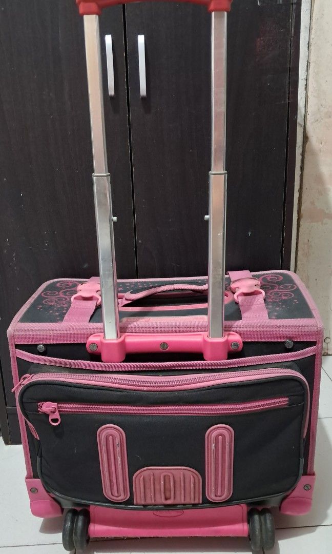 Trolley School Bag (Category: Strollers) located in Las Pinas. Submitted by she_sells.ph (Listing ID 1319854088, Image 2). Description: #Trolley Bag for girls #Decluttering #Well used.
