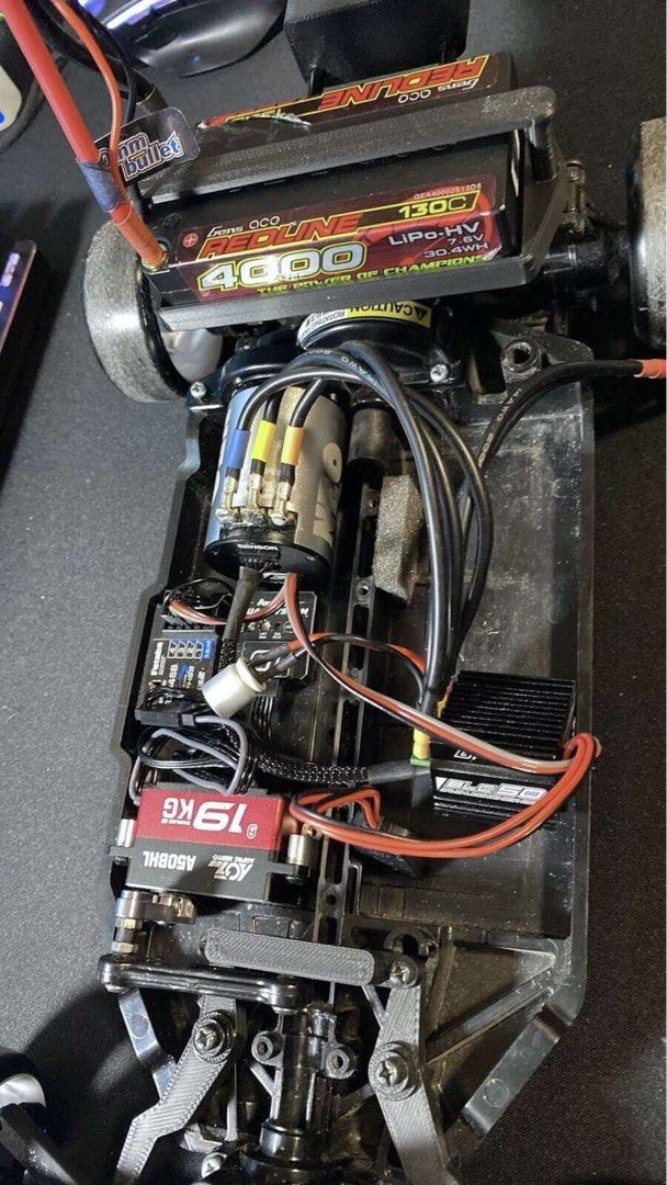 TT02 High Mount Battery Tray 1/10 RC Drift (Category: Vehicle & Diecast Models) located in Manila. Submitted by gitrebaseorigin (Listing ID 1319843001, Image 2). Description: 3D printed high mount battery Tray.