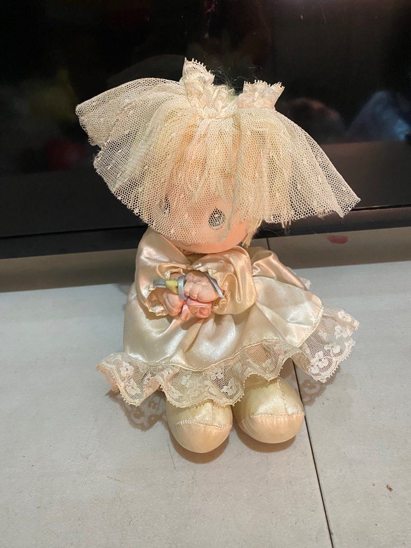Vintage Applause Precious Moments Musical Bride Doll. Hobbies Toys Toys Games on Carousell