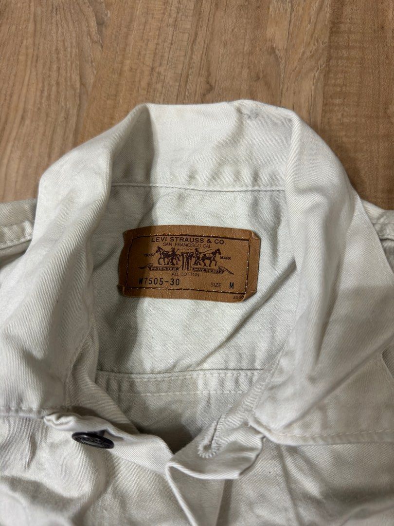 LEVIS White Jacket Ribbed main image 1