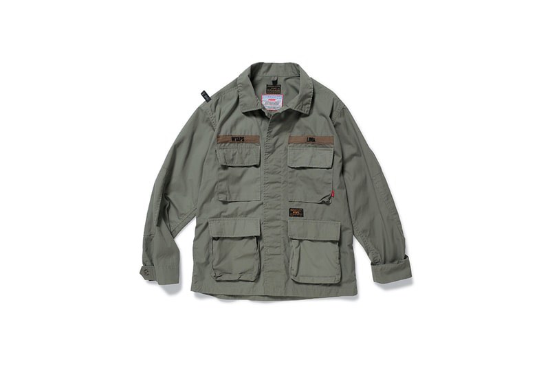 WTAPS 161LTDT-SHM01 JUNGLE LS /SHIRT.COTTON.WEATHER 4袋襯衫