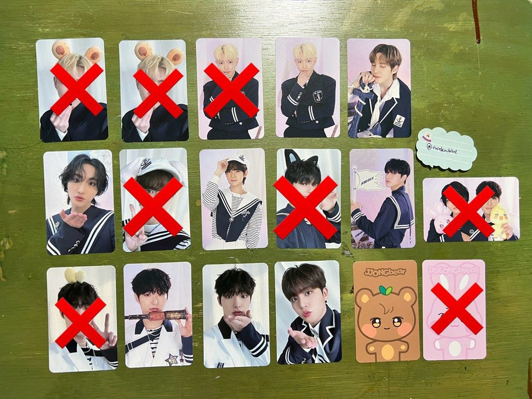 WTS/WTT] ATEEZ Aniteez in Illusion Trading Cards, Hobbies & Toys