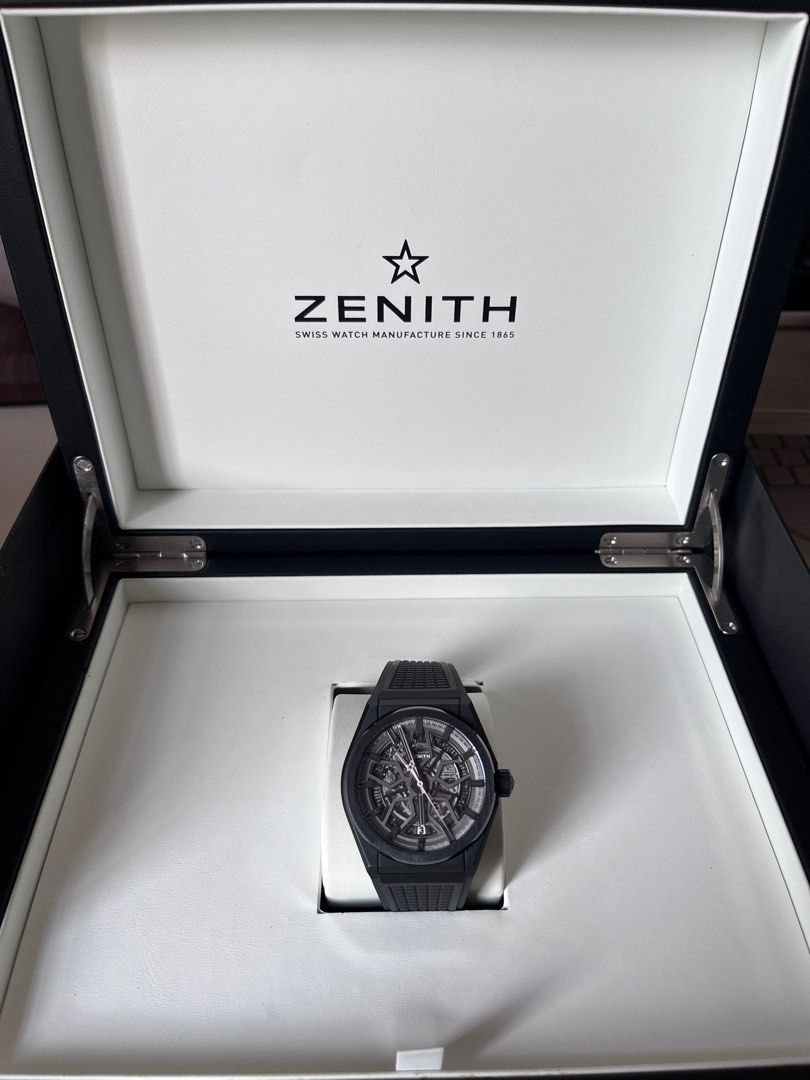 Zenith Defy Classic Black Luxury Watches on Carousell