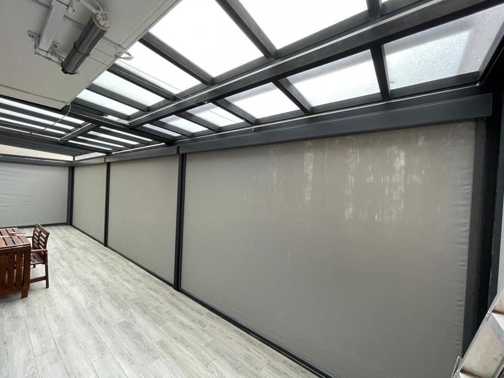 Zip Track (Category: Curtains & Blinds) located in Singapore. Submitted by blindsary (Listing ID 1319824821, Image 2). Description: Zip Track - Have complete protection of rain coming into your balcony - Competitive prices - Guides are each side to prevent fabric from blowing away Do feel free to drop us any questions regarding it!! #zip #blinds #local #sg.