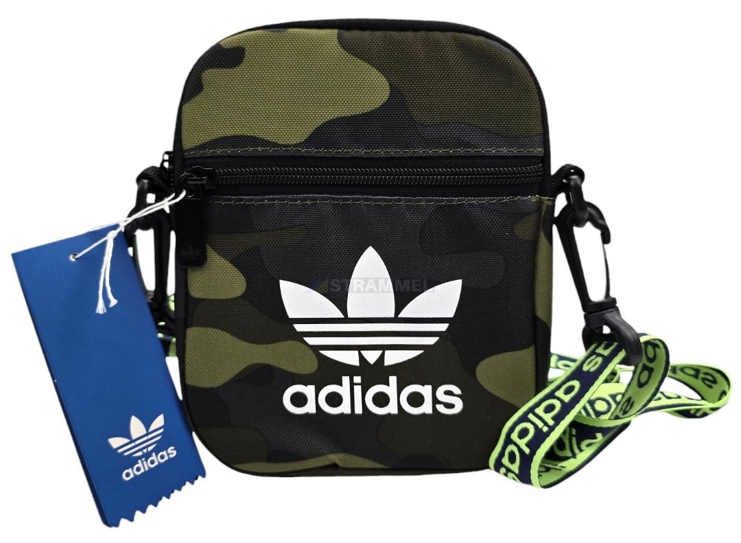 Adidas camo shoulder bag clearance